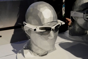 Sony Smarteyeglass Attach on a mannequin's head